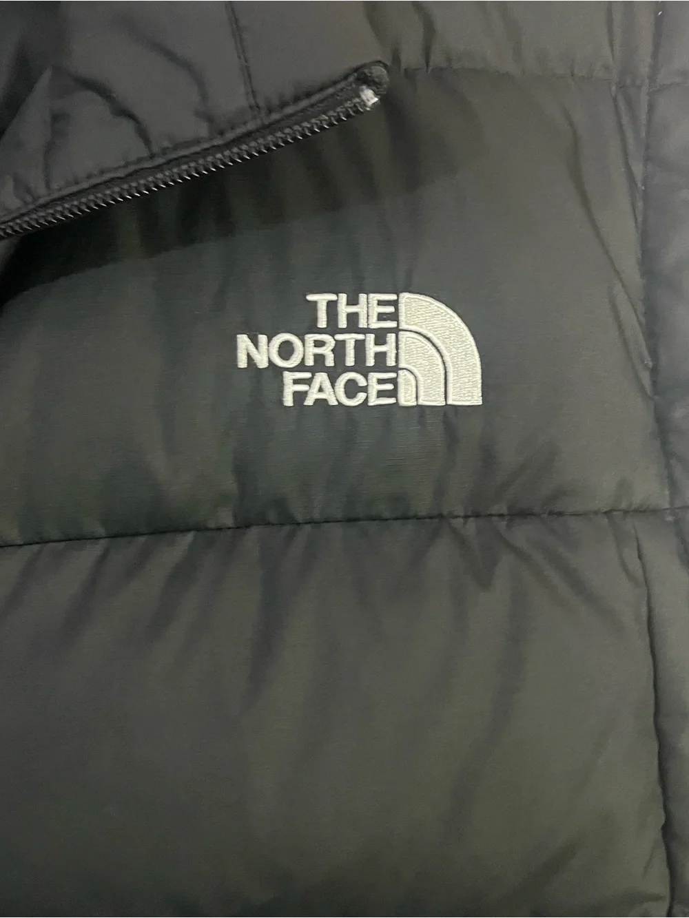 The North Face 550 Black Goose Down Insulation Vest Size XL
